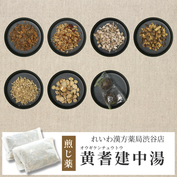 【漢方煎じ薬】黄耆建中湯 おうぎけんちゅうとう