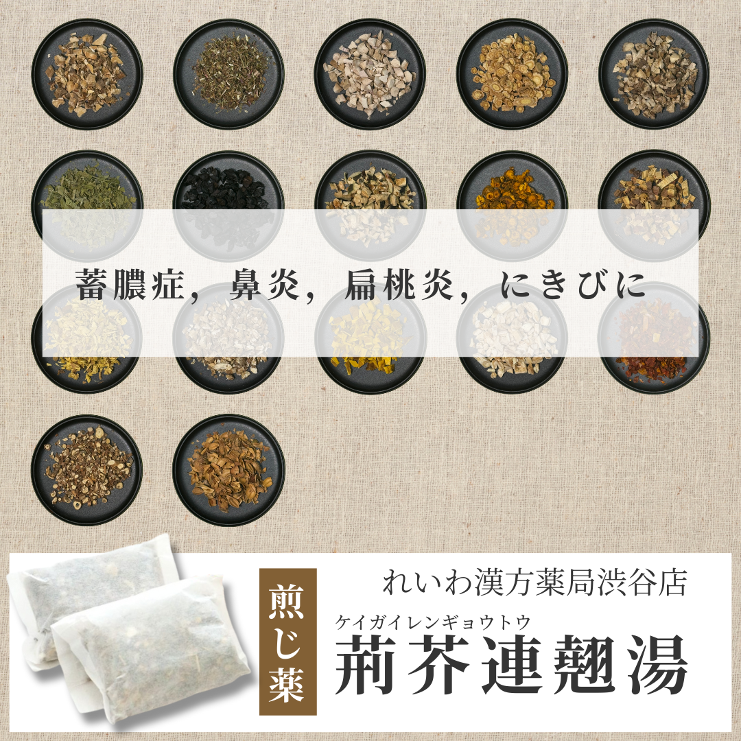 【漢方煎じ薬】荊芥連翹湯 けいがいれんぎょうとう