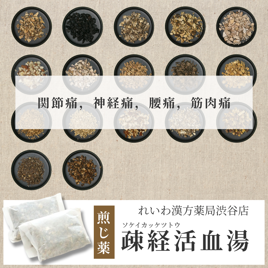 【漢方煎じ薬】疎経活血湯 そけいかっけつとう