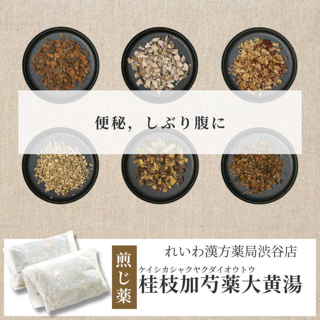 【漢方煎じ薬】桂枝加芍薬大黄湯 けいしかしゃくやくだいおうとう