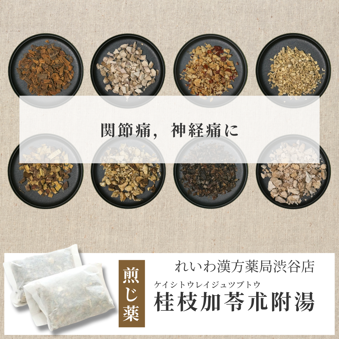 【漢方煎じ薬】桂枝加苓朮附湯 けいしかりょうじゅつぶとう