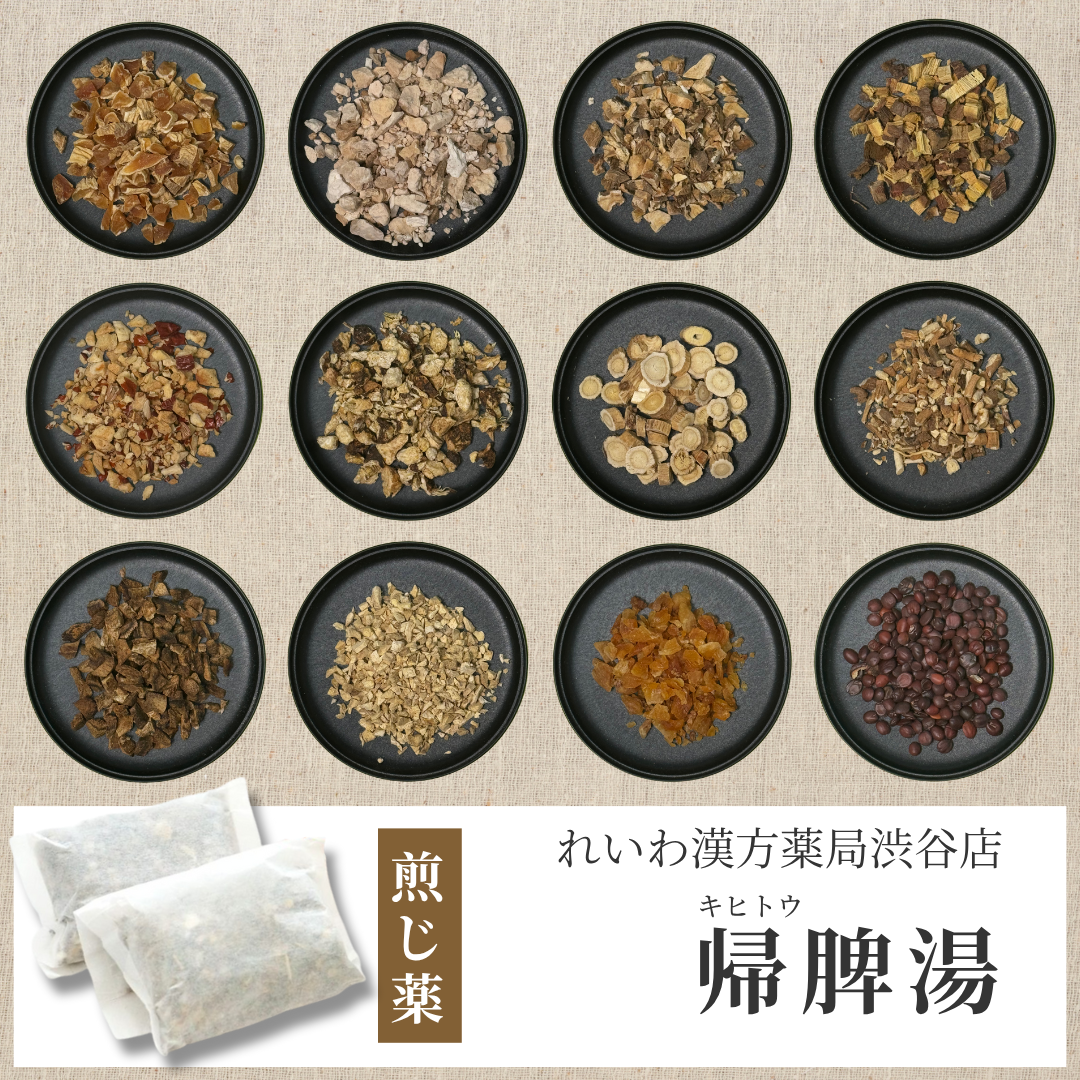 【漢方煎じ薬】帰脾湯 きひとう