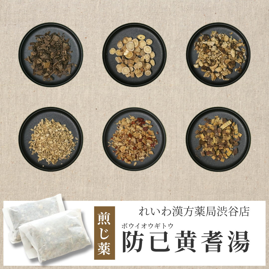 【漢方煎じ薬】防已黄耆湯 ぼういおうぎとう