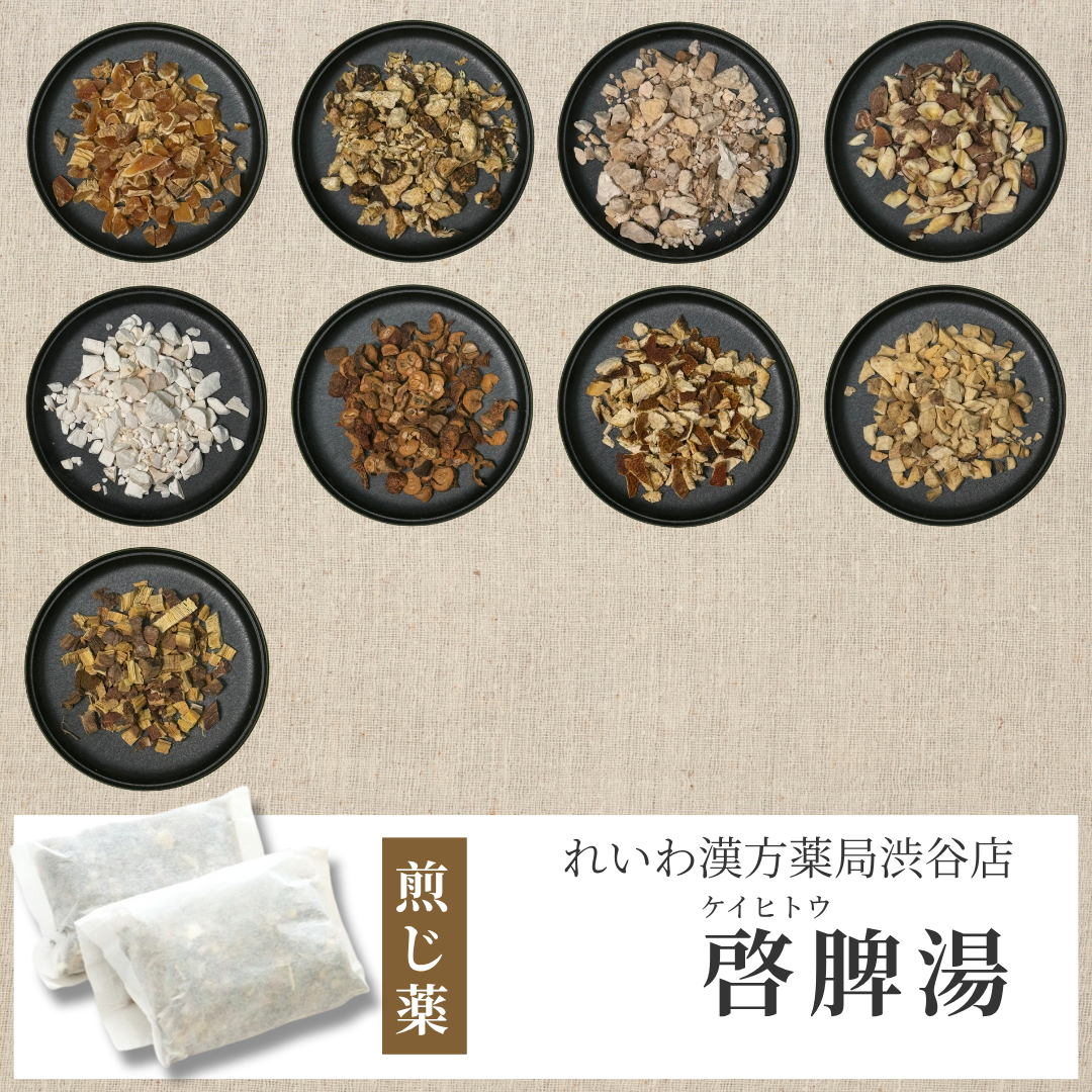 【漢方煎じ薬】啓脾湯 けいひとう