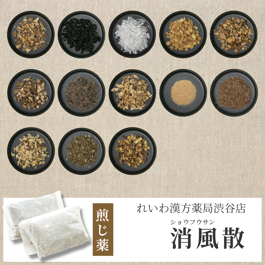 【漢方煎じ薬】消風散 しょうふうさん