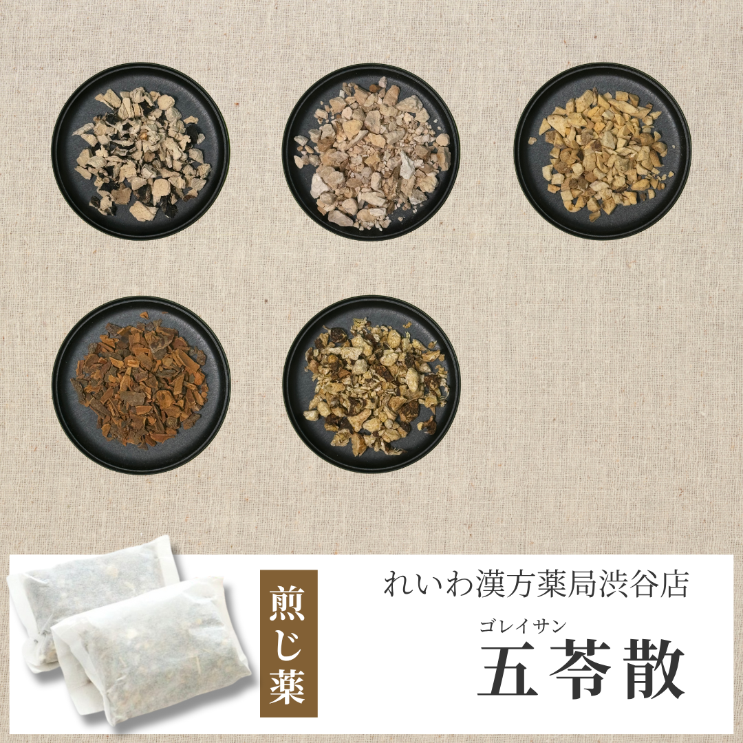 【漢方煎じ薬】五苓散 ごれいさん