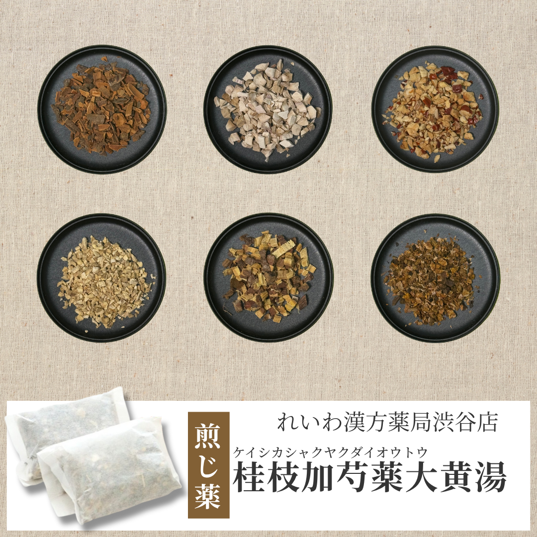 【漢方煎じ薬】桂枝加芍薬大黄湯 けいしかしゃくやくだいおうとう