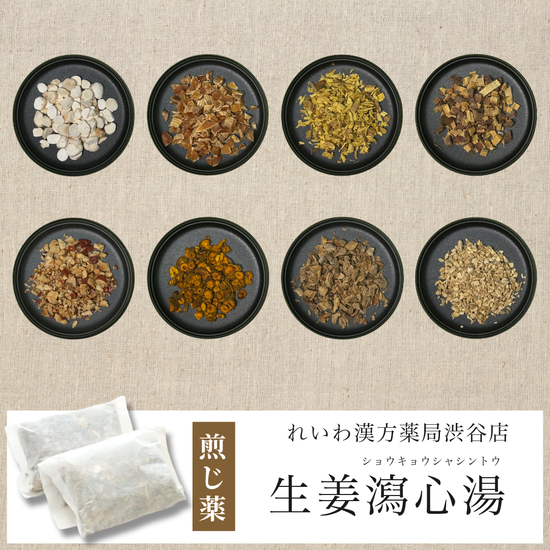 【漢方煎じ薬】生姜瀉心湯 しょうきょうしゃしんとう