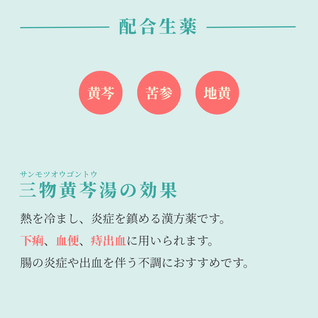 れいわ漢方薬局渋谷店 三物黄芩湯