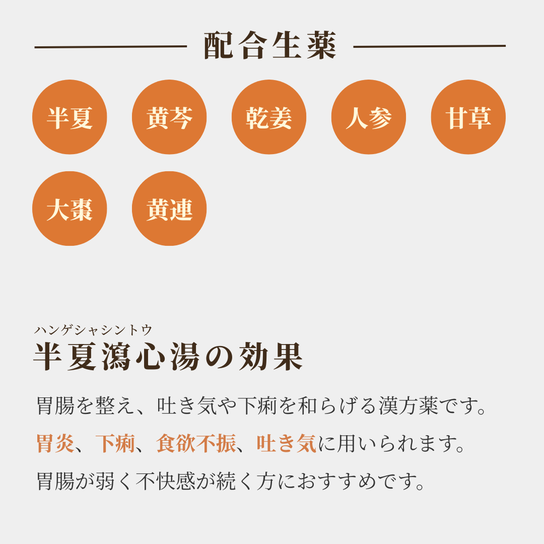 【錠剤】半夏瀉心湯 はんげしゃしんとう ホノミ イチョウ錠 90錠 5日分