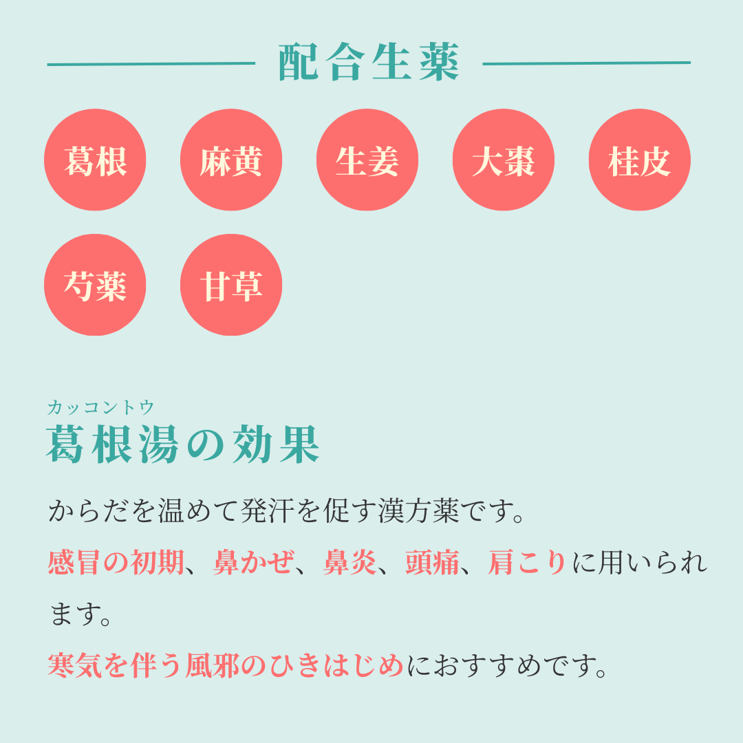 れいわ漢方薬局渋谷店 葛根湯