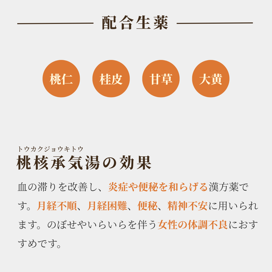 【錠剤】桃核承気湯 とうかくじょうきとう ホノミ ツウケット錠 360錠 20日分