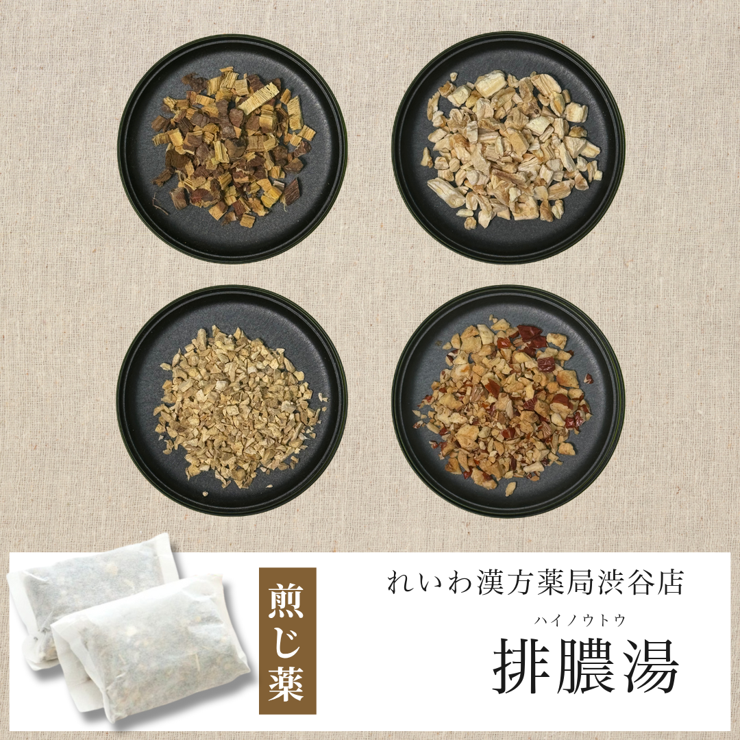 【漢方煎じ薬】排膿湯 はいのうとう