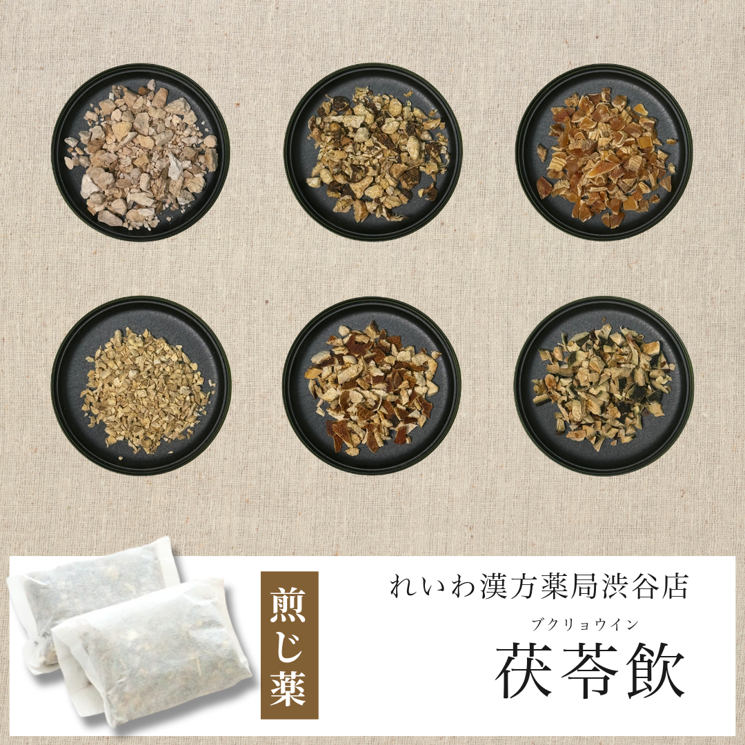 【漢方煎じ薬】茯苓飲 ぶくりょういん