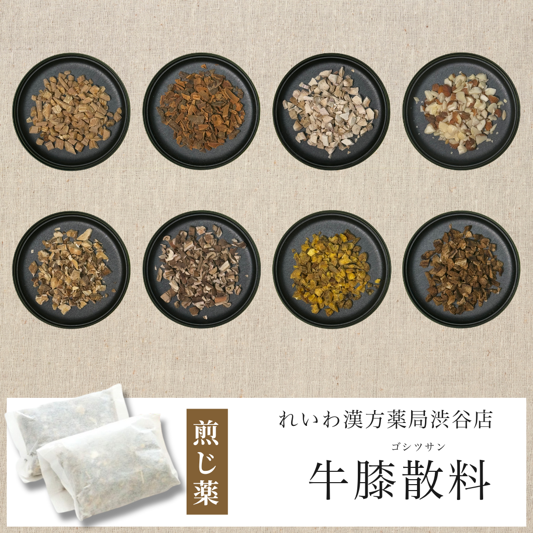 【漢方煎じ薬】牛膝散料 ごしつさん