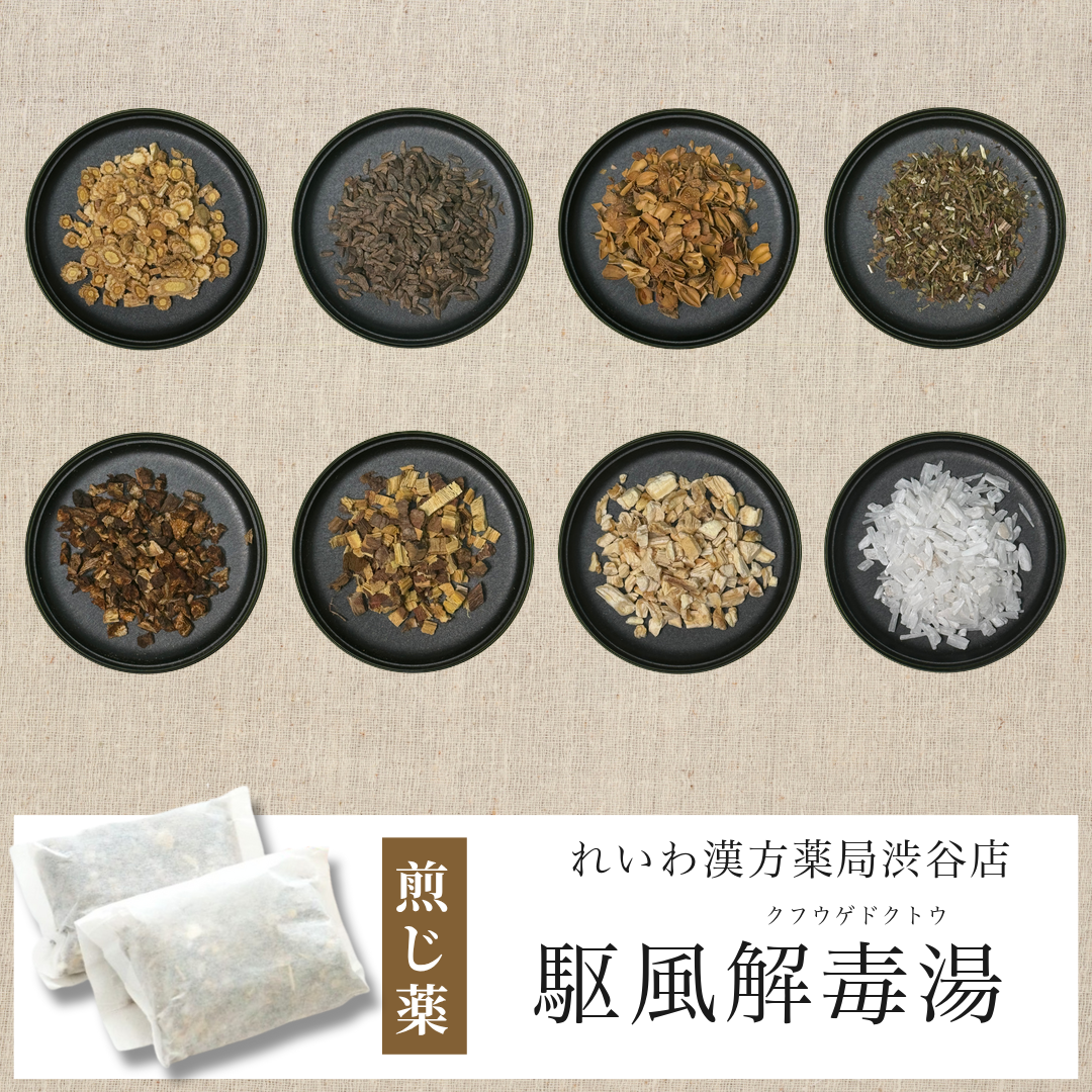 【漢方煎じ薬】駆風解毒湯 くふうげどくとう